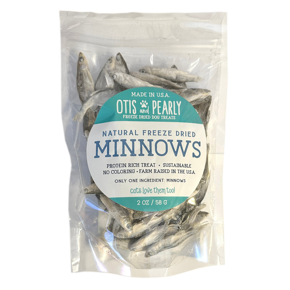 Freeze dried minnows best sale